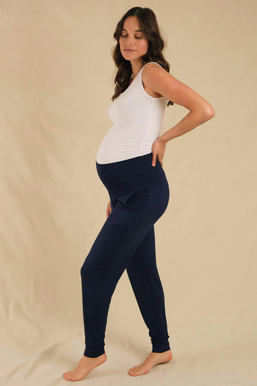 Organic Bamboo Maternity Slouch Pants